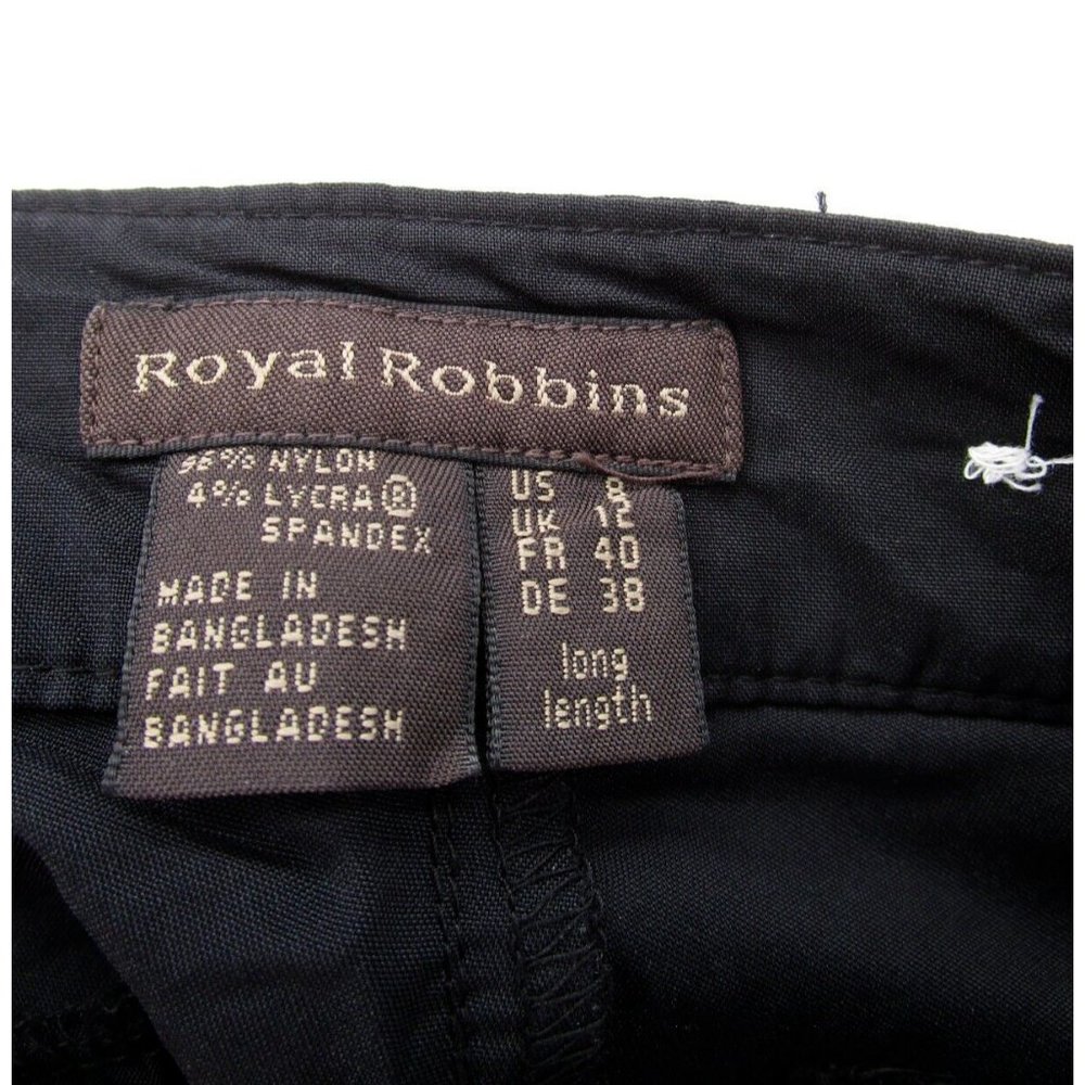 Royal Robbins Pants 8 Outdoor Lightweight Nylon Hiking Relaxed * - Picture 11 of 12